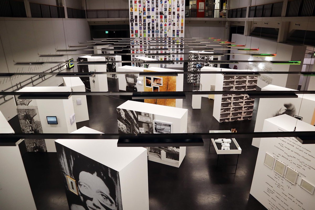 Die "Respektive Peter Weibel"-Ausstellung vom 28.9.2019–8.3.2020, LH 1 + 2, EG, ZKM Karlsruhe. Foto © Jan Dimog