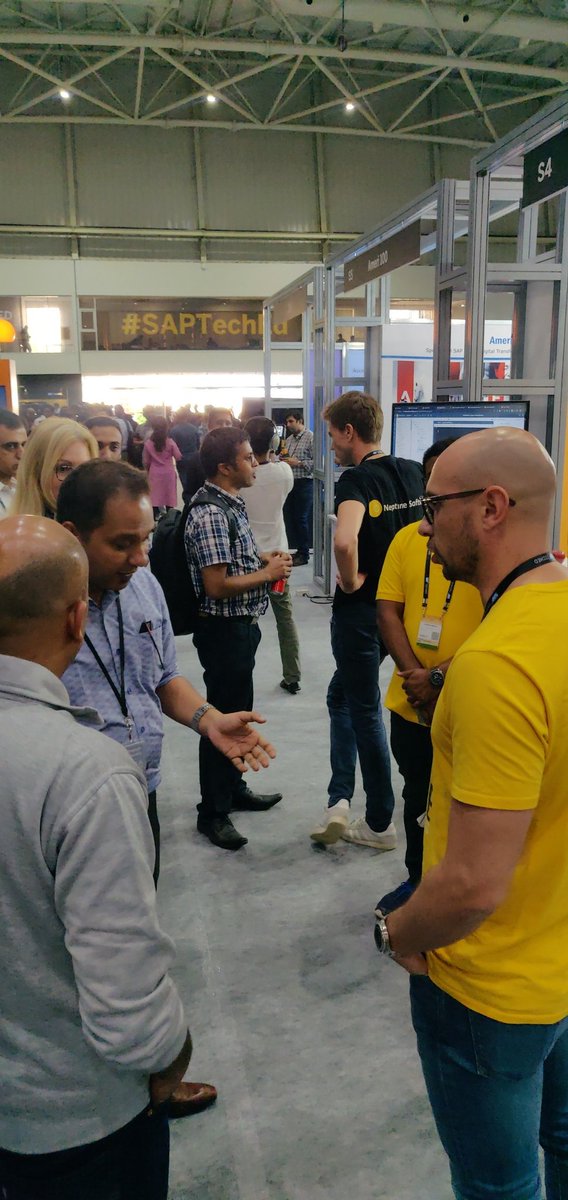 Thank you <a href="/NeptSoft/">Neptune Software</a>  
#SAPTechEd