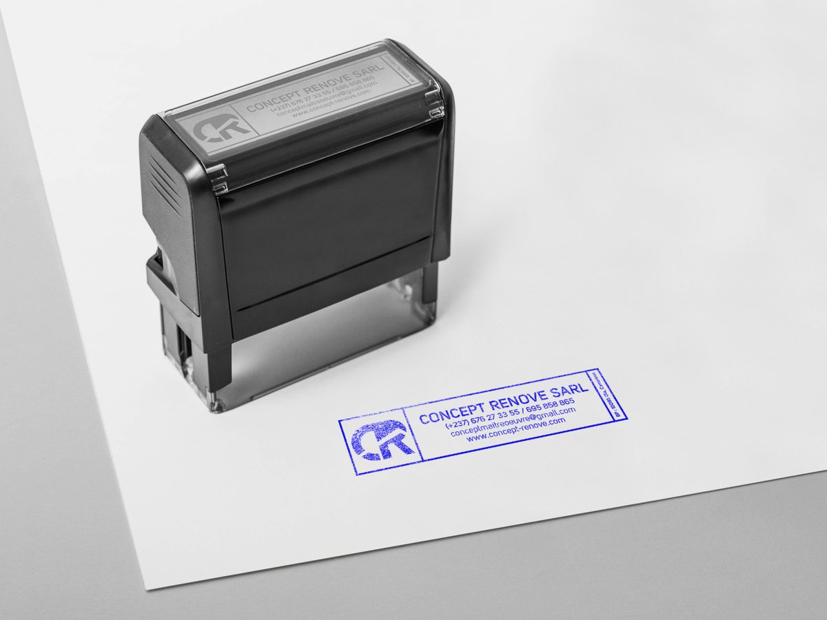 DarkCodeCompany's tweet photo. Découvrez le papier entête et le cachet que nous avons réalisé pour l'entreprise de maîtrise d'oeuvre Concept Renove SARL.
#OurLatestWork #Design #Dark_Code https://t.co/Y1nhLSA8E2