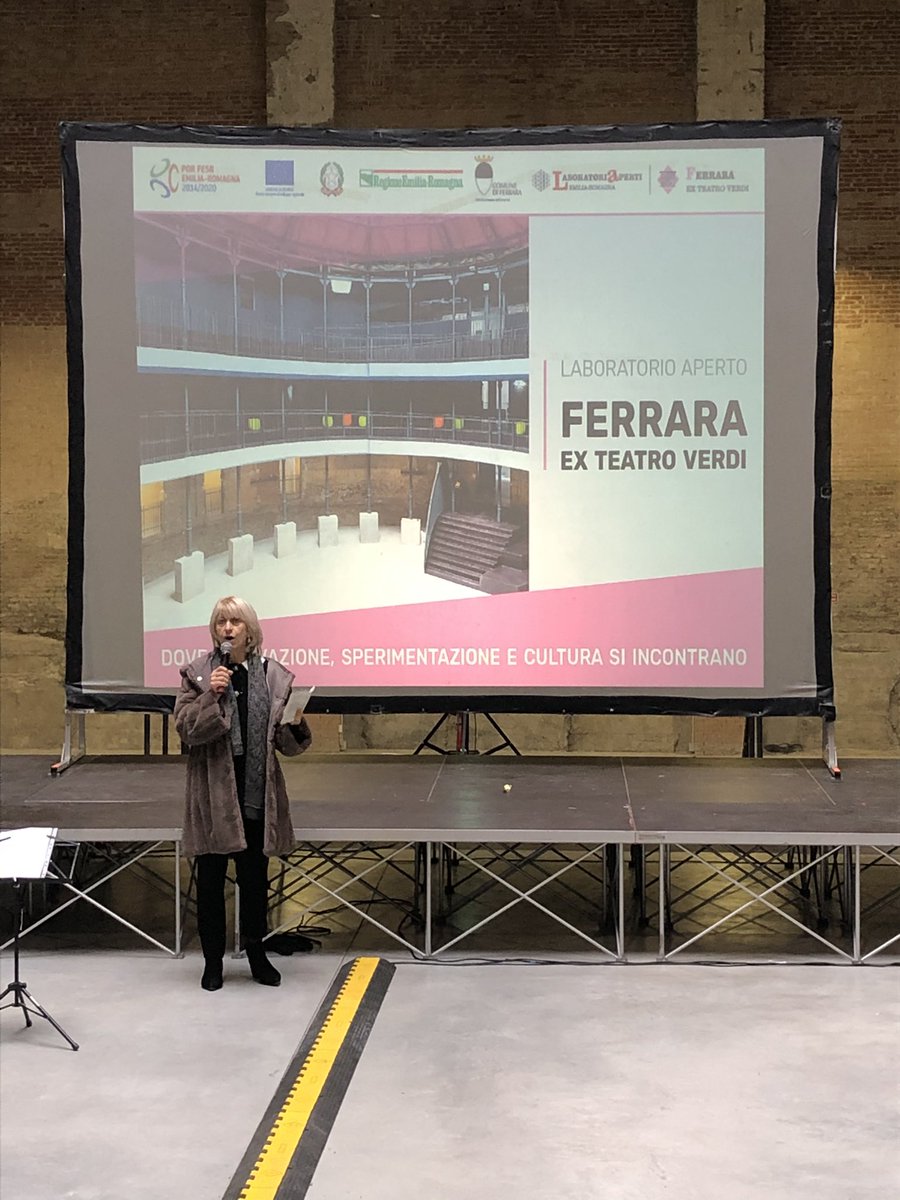 PrFesrER's tweet photo. Dentro al #laboratorioaperto di #Ferrara dove un luogo di grande valore storico per la città diventa spazio di inclusione e sperimentazione digitale per tutti i cittadini #FondiUe #PorFesrER @RegioneER https://t.co/tsFeNsceYa