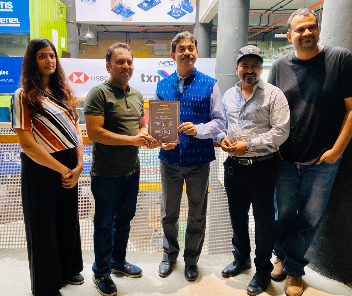 TVAGA &amp; IndiaJoy Team Inviting Mr. Jayesh Ranjan Garu.

We are glad he accepted our Invitation and confirmed his presence all days.