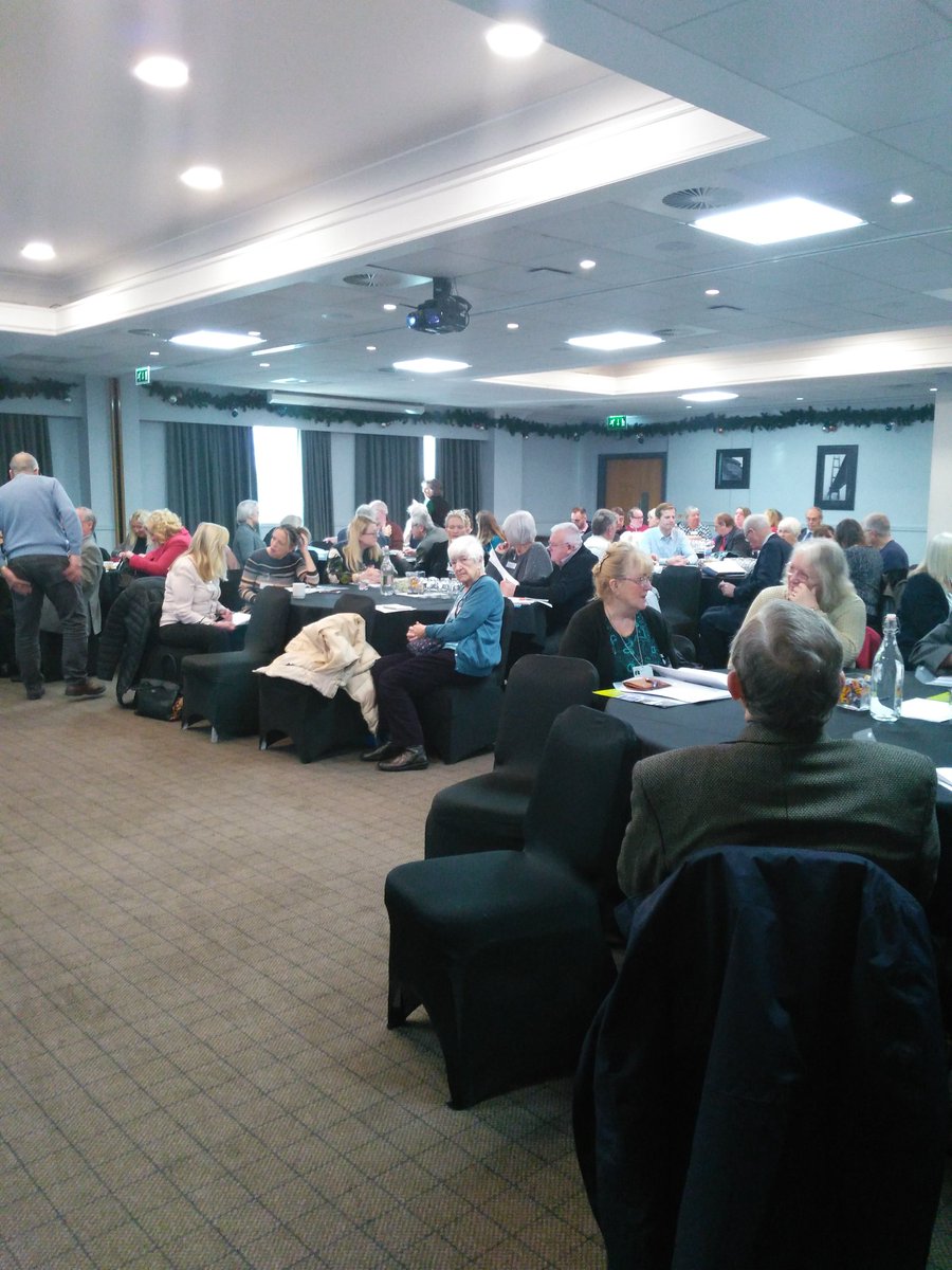 ERNLLCA's tweet photo. Councillors &amp;Clerks have braved the weather and get down to business at ERNLLCA's 2019 Conference. https://t.co/TtkYb61Bv9