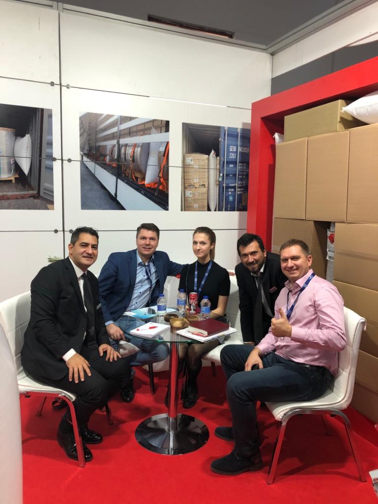 intdunnage's tweet photo. We had a meeting with our Russian distributor Torgoviy Dom at Logitrans 2019 logistic exhibition!

#internationaldunnage #logitrans #production #dunnagebags #dunnagebag #loadsecurement #transportation #shipping #securecargo #logitrans2019 https://t.co/y7k3SvxBFa