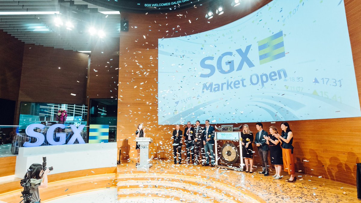 gavinteo's tweet photo. “2022 will be the year of the SEA Healthcare IPO” @GalenGrowthAsia #HealthTech Summit 2019 is a wrap! Thank you @DeSalaberry, Helene, Dario and the team for bringing together Asia’s leading entrepreneurs, VCs and strategics. Capped off with a ringing of the bell to open  @SGX ! https://t.co/jFRfvo1qOi