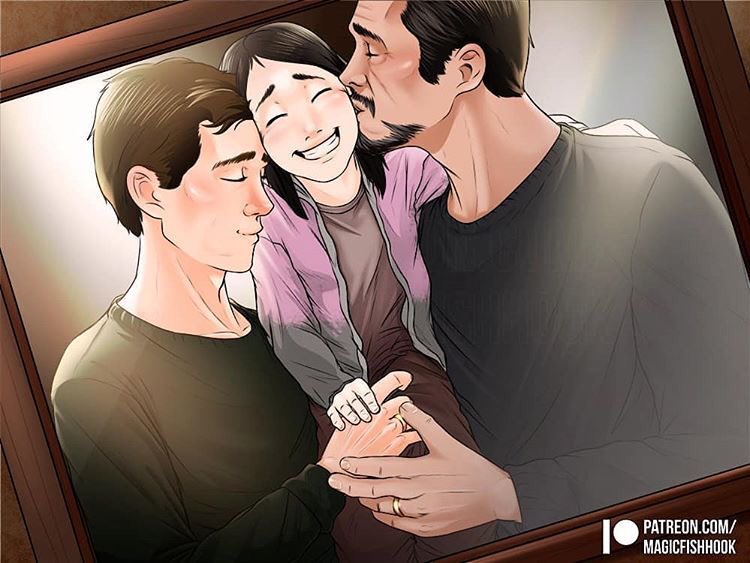 Питер и т и your. Magicfishhook Tony Peter. Patron magicfishhook. Питер Паркер Омега. Питер Паркер и Морган Старк брат и сестра