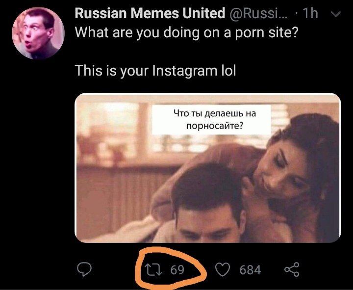 69 Porn Meme - Russian Memes United on Twitter: \