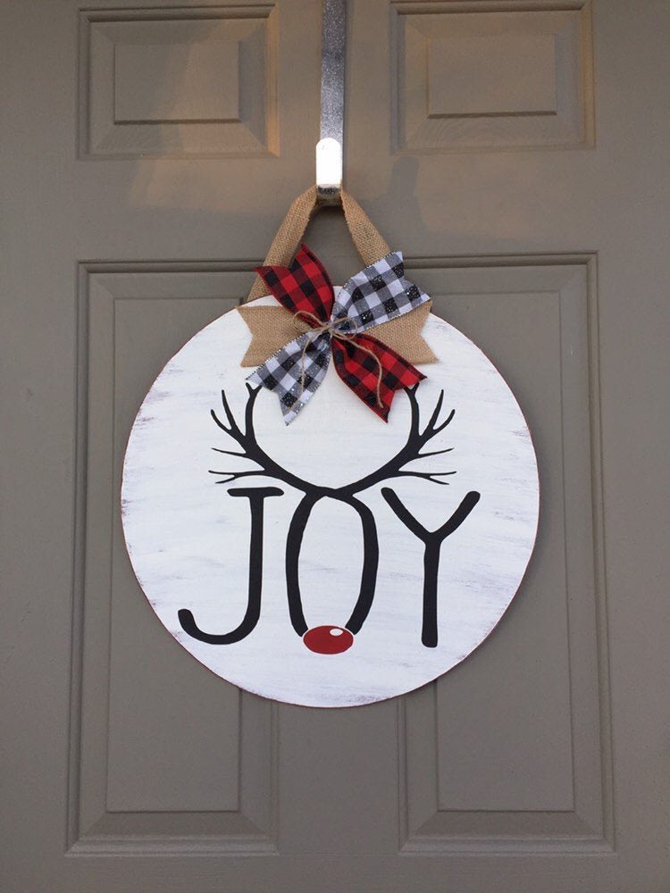 BarnRoofDesigns's tweet photo. Excited to share the latest addition to my #etsy shop: Joy Door Hanger, Merry Christmas, Happy Holidays, Rudolf Door Hanger, Welcome, Hello, Ornament, Rae Dunn https://t.co/AGA5IB7hJ6 https://t.co/nJEMFcYMke