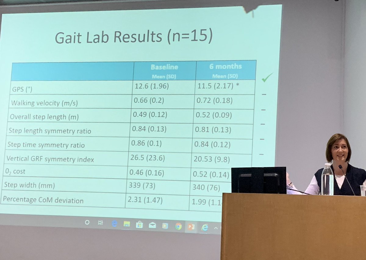 AssistTech4All's tweet photo. Dr.Davie-Smith gives us the Scottish data on microprocessor knee use in their amputee population #bacpar19 @BACPAR_official https://t.co/wJzyYS1alB