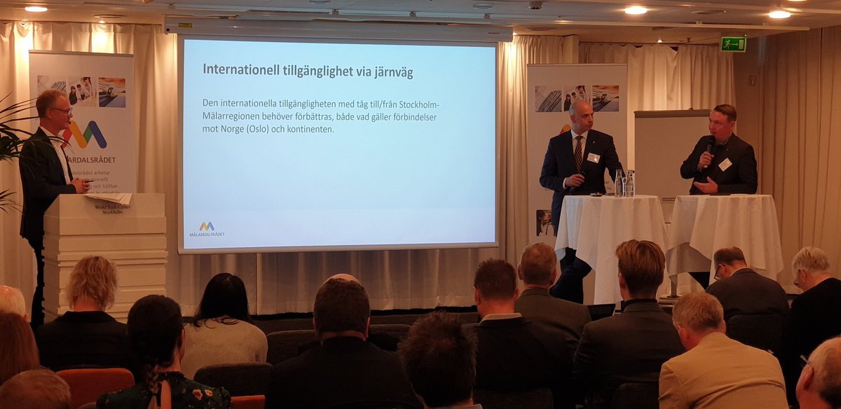 DKeljalic's tweet photo. Just nu: Vi fortsätter arbetet inom #EnBättreSits @Malardalsradet för en förbättrad internationell tillgänglighet och konkurrenskraft! #systemanalys #arlanda #oslosthlm #ostlänken https://t.co/ClYnLKypXj