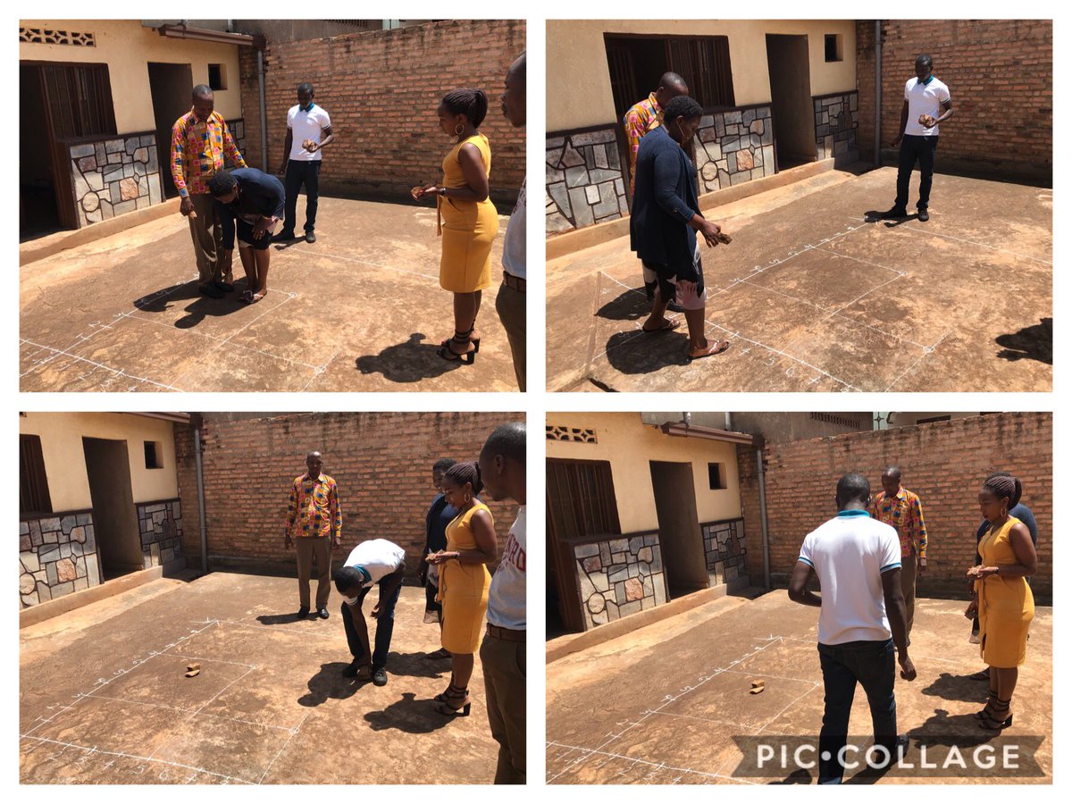 Selshah's tweet photo. How can we help learners in #constructingmeaning of coordinates? Make a giant grid outside and BE the coordinates of course! @BLF_Rwanda #capacitybuilding #maths #CPAapproach https://t.co/OOXVNgaVMP