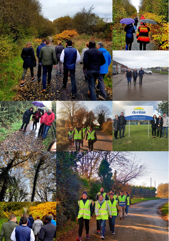 DunbiaGroup's tweet photo. Today marks the half way point of #Movember !
Here are some pictures from a few of our sites of our employees doing the 60KM MOVEmber Challenge!
#MOVE #Mentalhealth #Awareness #Movember #60KMChallenge https://t.co/THZsS7ODI5