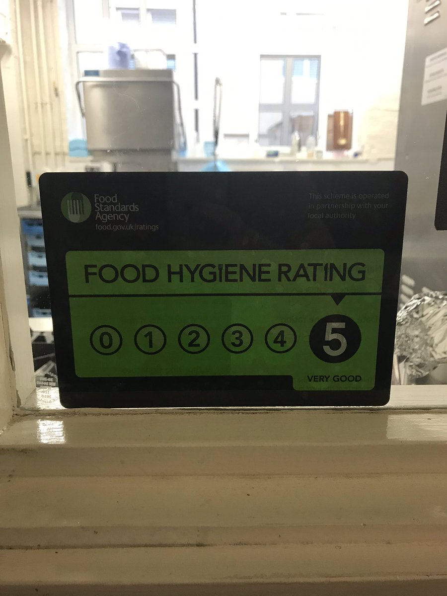 Our great kitchen staff received ANOTHER 5 star rating from the food standards agency after a spot check this week. Well done ladies! We are so lucky to have such a wonderful team.