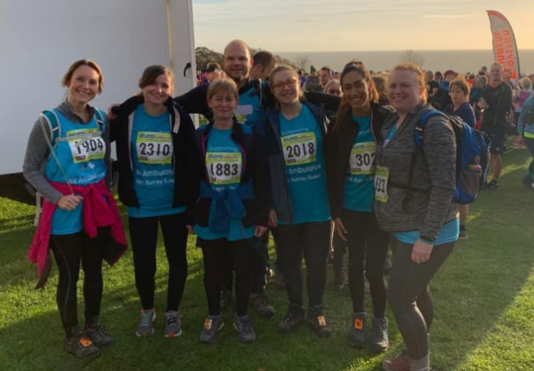 In October 'Team Watsons' took on and completed the Beachy Head Marathon! Thank you for all your support! To date, taking into account offline donations which are still coming in, we have raised approximately £4,000 for <a href="/airambulancekss/">Air Ambulance Charity Kent Surrey Sussex</a>!! Amazing!