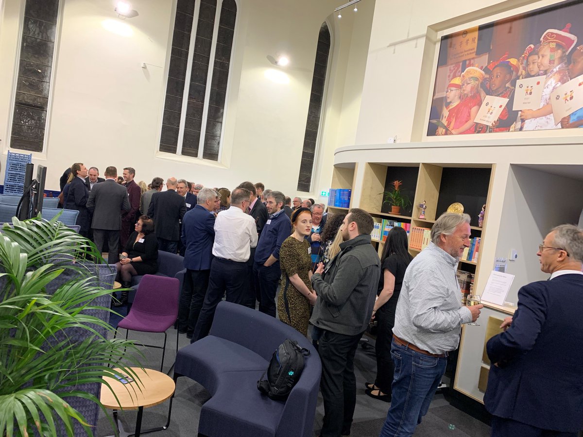 AustinSmithLord's tweet photo. Lovely to see so many people join us last night in @CISSStrathclyde Confucius Institute #Glasgow for our 70th birthday party. Thanks for helping us celebrate #ASL70 😊🎉🍻🥂 https://t.co/4LwfmEqgoW