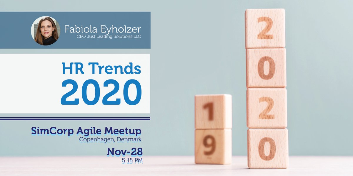I am very excited to share latest #HR trends at the <a href="/SimCorp/">SimCorp</a> #Agile meetup. Register today! ow.ly/9AwC30pGhu1