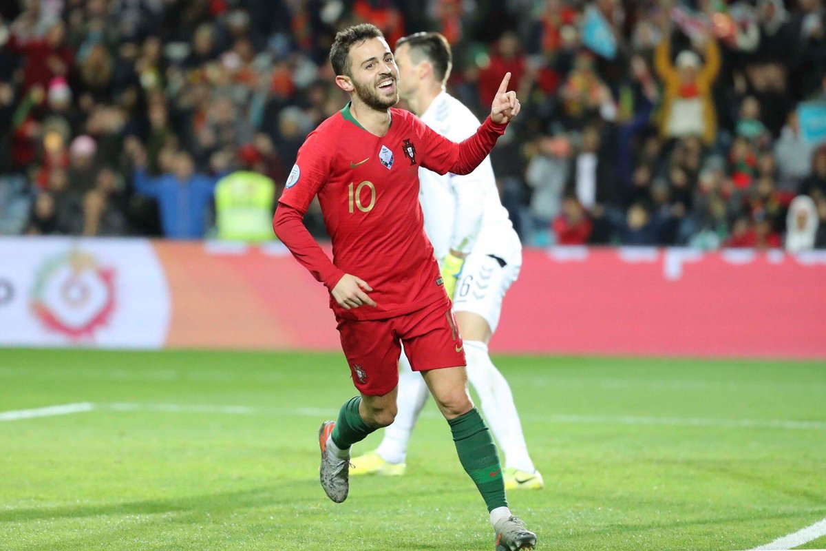 selecaoportugal's tweet photo. 6 golos e um passo mais próximos do Euro 2020! #TodosPortugal https://t.co/uy9WNjQID3