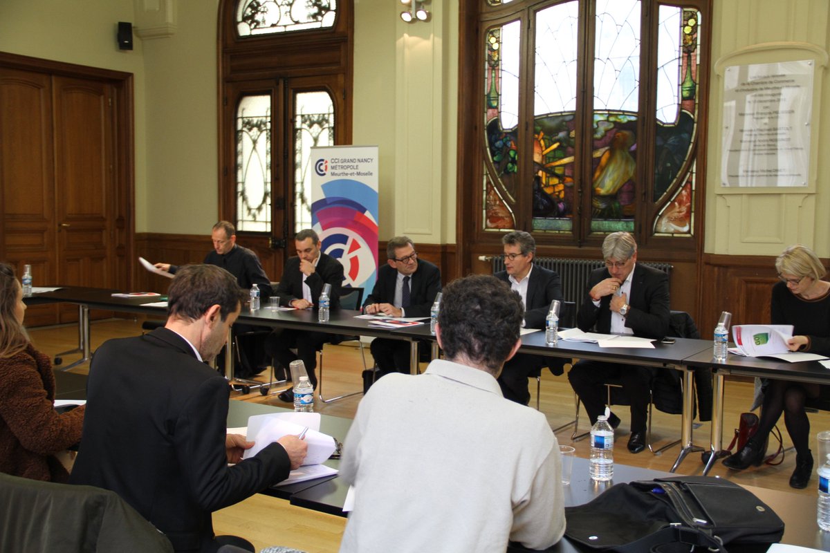 Conférence de presse de présentation de l'édition 2019 du salon GO de la création-reprise d'entreprises. Animée par François Pélissier et Jean-Paul Daul, les présidents <a href="/CCI54/">CCI MeurtheetMoselle</a> et de la CMA54 avec les partenaires de la journée. Réservez votre date du 21 novembre prochain !