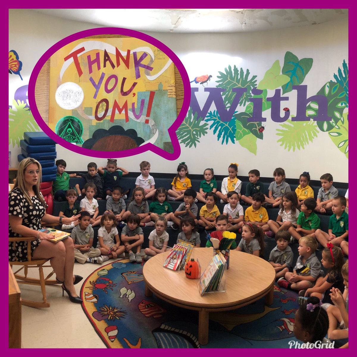 “Thank you, Omu” and thank you @MDCPS_OECP for promoting literacy and supporting our PK programs. Our 2019 #ReadfortheRecord event was a success!!! @MDCPS @MDCPSSouth