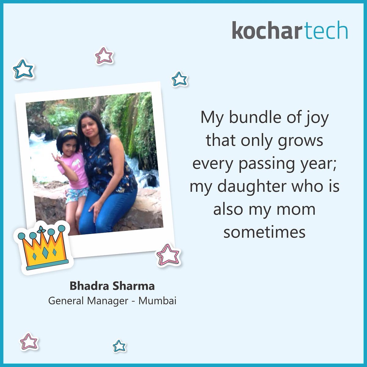 KocharTech's tweet image. On Children’s Day this year, we asked our team what made the day special for them.

The answer? Their kids! 🎈

So, we went ahead and put together some heartwarming snippets from our conversations.

#ChildrensDay2019 #KocharTech #KidsOfKT #HappyChildrensDay