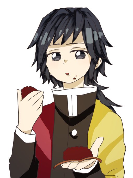 なまむぎタグお迎え中さんがTwitterに投稿した冨岡義勇(鬼滅の刃)のイラスト。