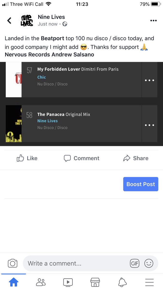 Beatport showing some love in the best nu-disco section this week!  Also landed in the top 100 nu disco / disco today, and in good company I might add 😎. Thanks for support 🙏 <a href="/NERVOUSRECORDS/">Nervous Records</a> <a href="/AndrewNervous/">Andrew Salsano</a>