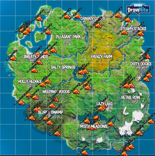 DrawNite's tweet photo. Vous l'attendiez tous avec impatience, voici tous les spawns des cannes à pêches sur @FortniteFR
All spawns of fishing rods are now on https://t.co/jWg8GnIWFV
RT & FAV appréciés ! 🙏
#fortnite #drawnite #fishingsrodsfortnite
Follow @DrawNiteNexity & @YorelTV for this work! https://t.co/tdf5tHWIqg