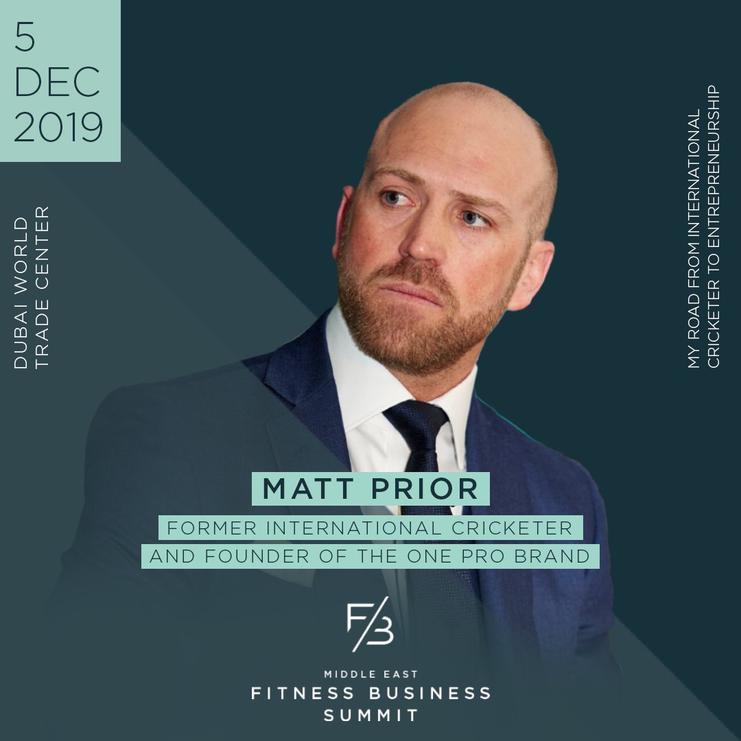 ONEPRONutrition's tweet photo. We’re excited to say we’re heading to Dubai this December, as ONE PRO Nutrition founder @MattPrior13 is a keynote speaker at the 2019 Middle East Fitness Business Summit.

#GoONEBetter https://t.co/LWdS9v7IKJ