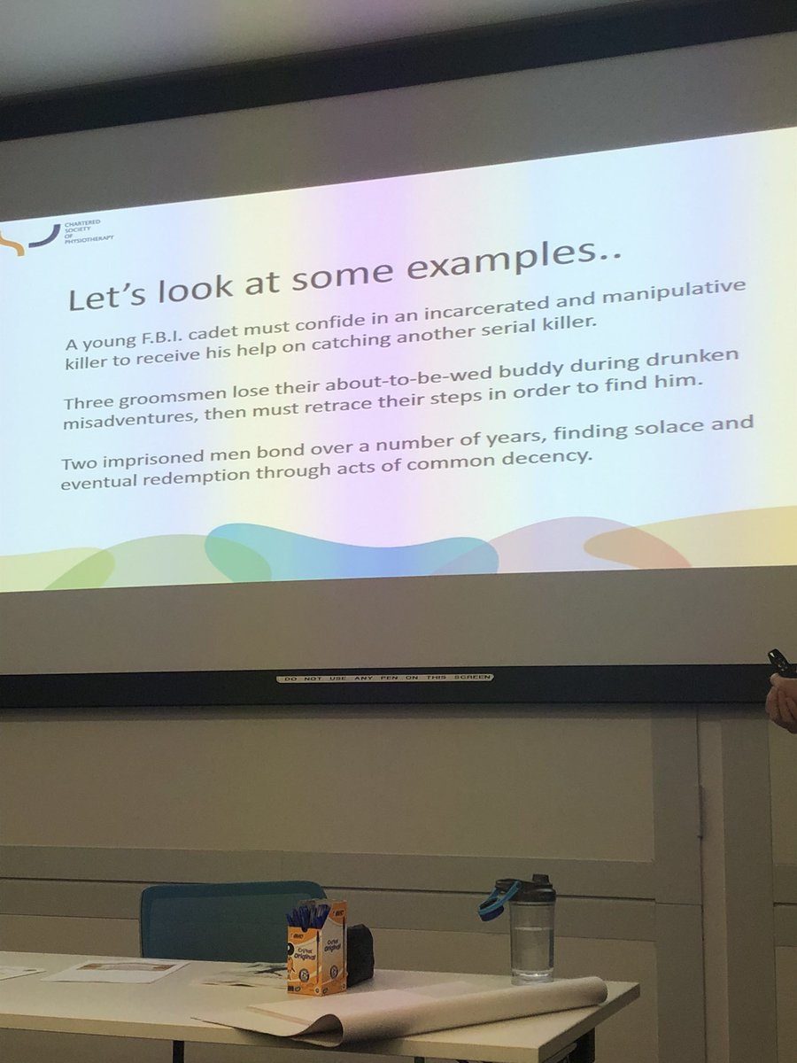 Cara_L_Murray's tweet photo. Think like a screen writer and plan a log line #ElevatorPitching #AvoidANo @thecsp @JonRyanCSP @amychiggers #CSPLDP https://t.co/QLjP7uW0Cf