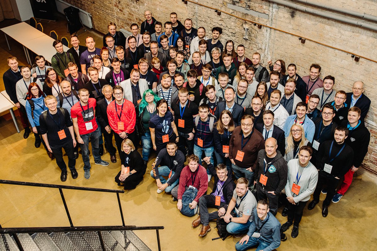 This is us today at DrupalCamp Baltics 2019:
104 participants, 24 speakers, 16 sessions, 3 workshops
1 Drupal community
#Drupal #DCBaltics2019 #DrupalCommunity #Baltics
