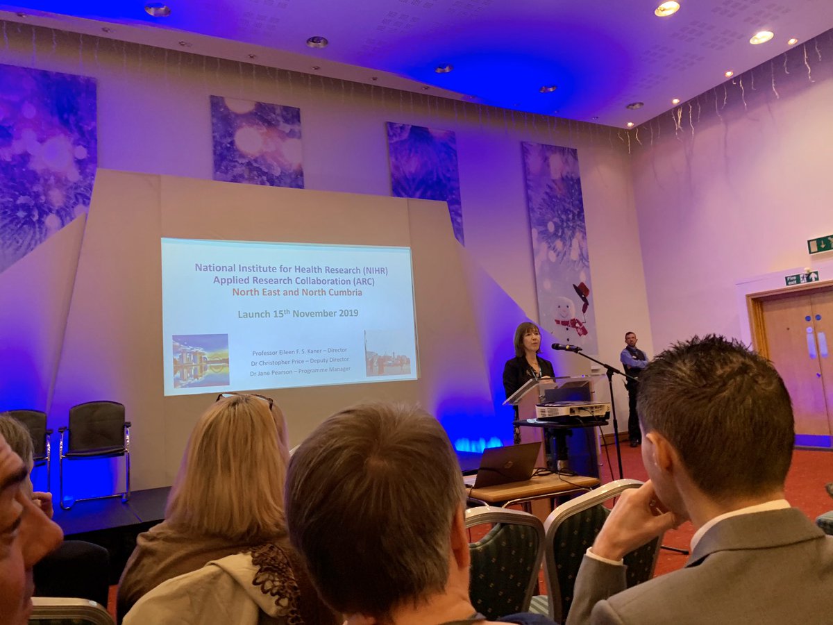 Great and exciting #ARCNENClaunch @ArcNihr hopefully going beyond traditional #healthandcare silos...