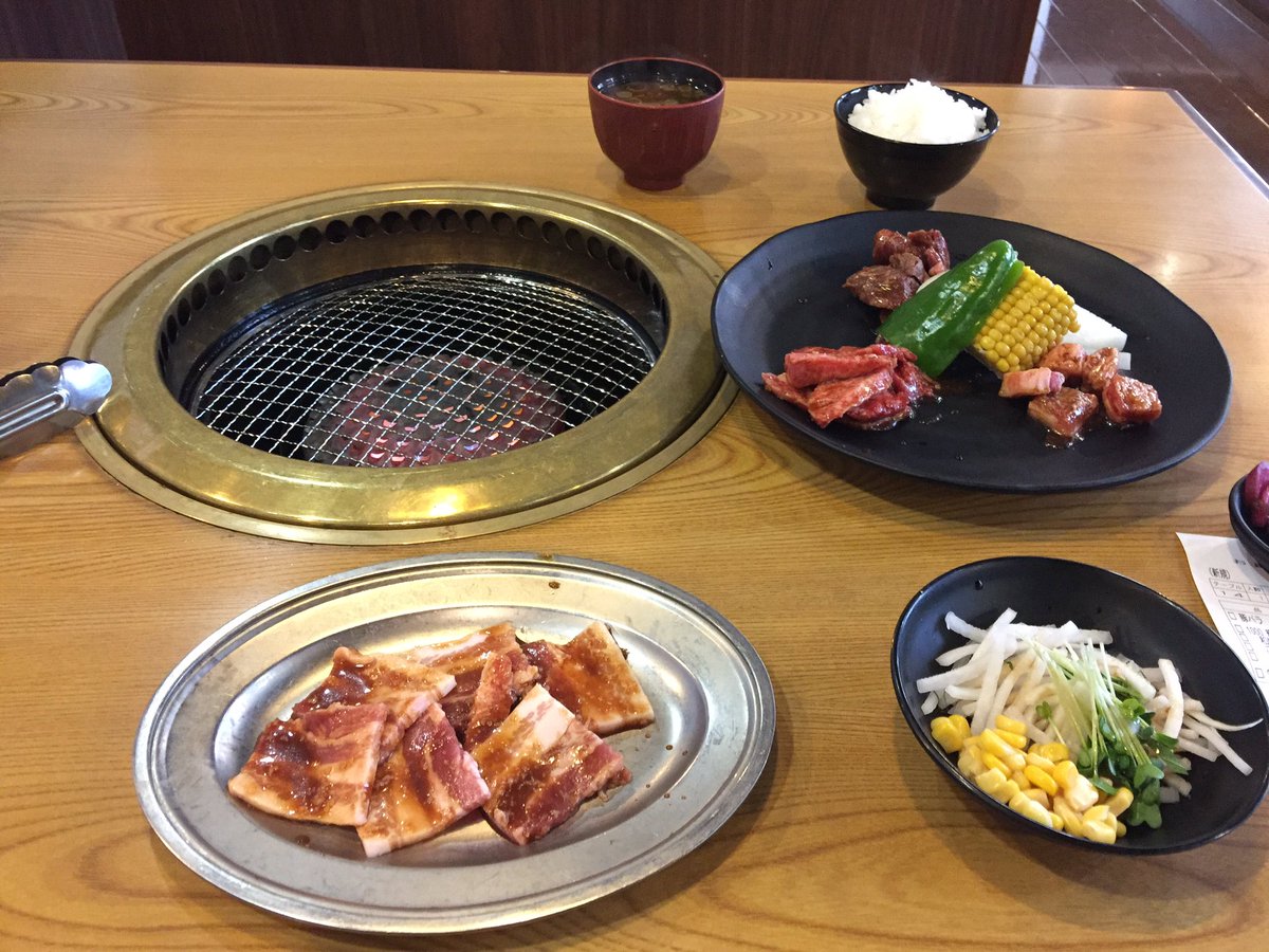 余波来 いつかps純金ゴールドで紹介された岐阜穂積のかるび庵へ行ってきた 1000円のランチに豚バラ追加しても 安い 岐阜 穂積 焼肉 かるび庵 Ps純金ゴールド Sao