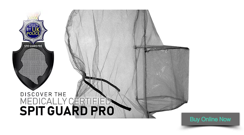 KITDesign's tweet photo. The BEST spitguard on the market is now available to buy online! Here: https://t.co/az9VCuGevw #spitguard #spitmask #police #custody #policekit #spithood #technicalwear #workwear #uniform #police https://t.co/mdn4bqZRIg