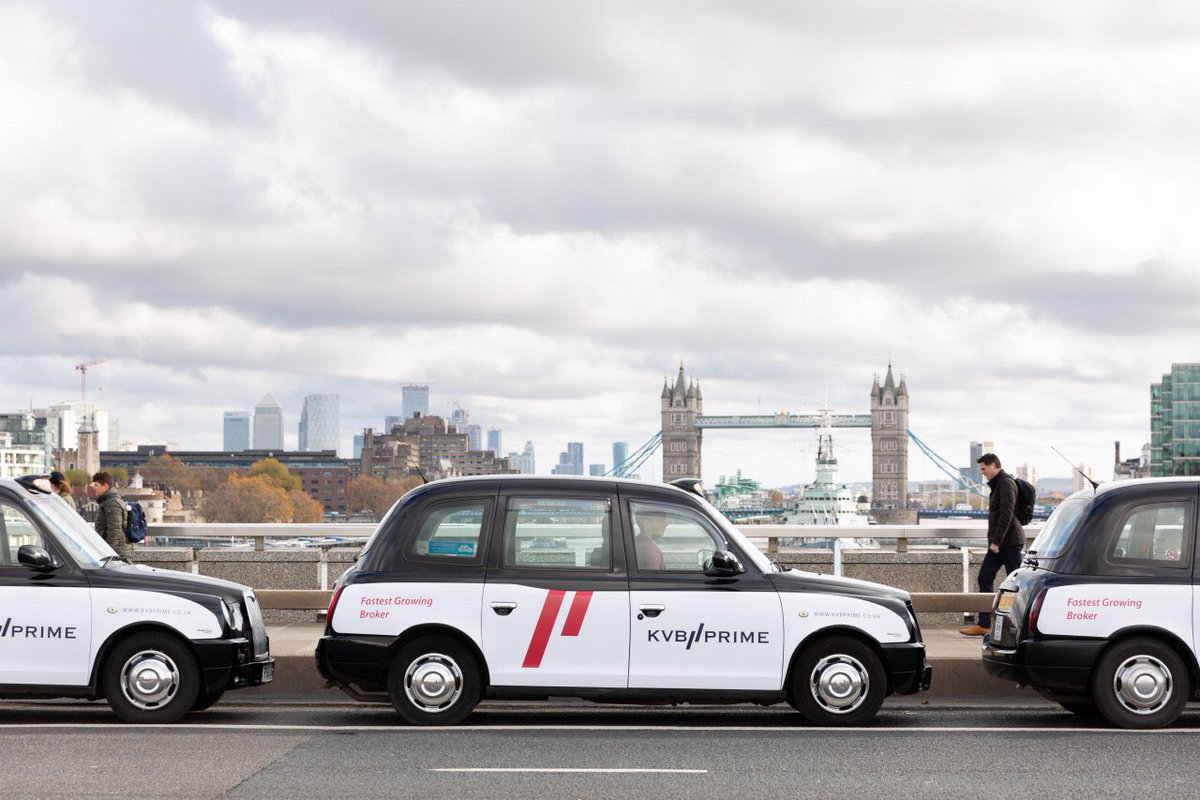 KVBPRIME's tweet photo. KVB PRIME has been taking over the capital this week with help from @UbiquitousTaxis to celebrate our sponsorship of #FMLS19 - have you managed to spot our branded black cabs out and about around #London’s most famous spots?
#londonsummit19 #forex #institutionaltrading https://t.co/aHHtk5QbrQ