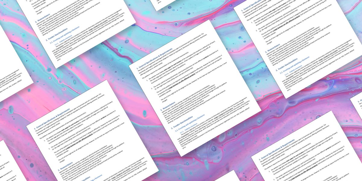 syndicode's tweet photo. For the new project, the software requirement specification is in the first place. Syndicode developed our own requirement specifications you'll find with the link! #businessmodel #qualityattributes #requirements #softwaredevelopment #specs #technologies 
https://t.co/K1dWi012bO https://t.co/JBftY03J01