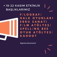 18-22 Kasımda okulda yapacağınız etkinlikler <a href="/tcmeb/">Millî Eğitim Bakanlığı</a> <a href="/ziyaselcuk/">Ziya Selçuk</a>