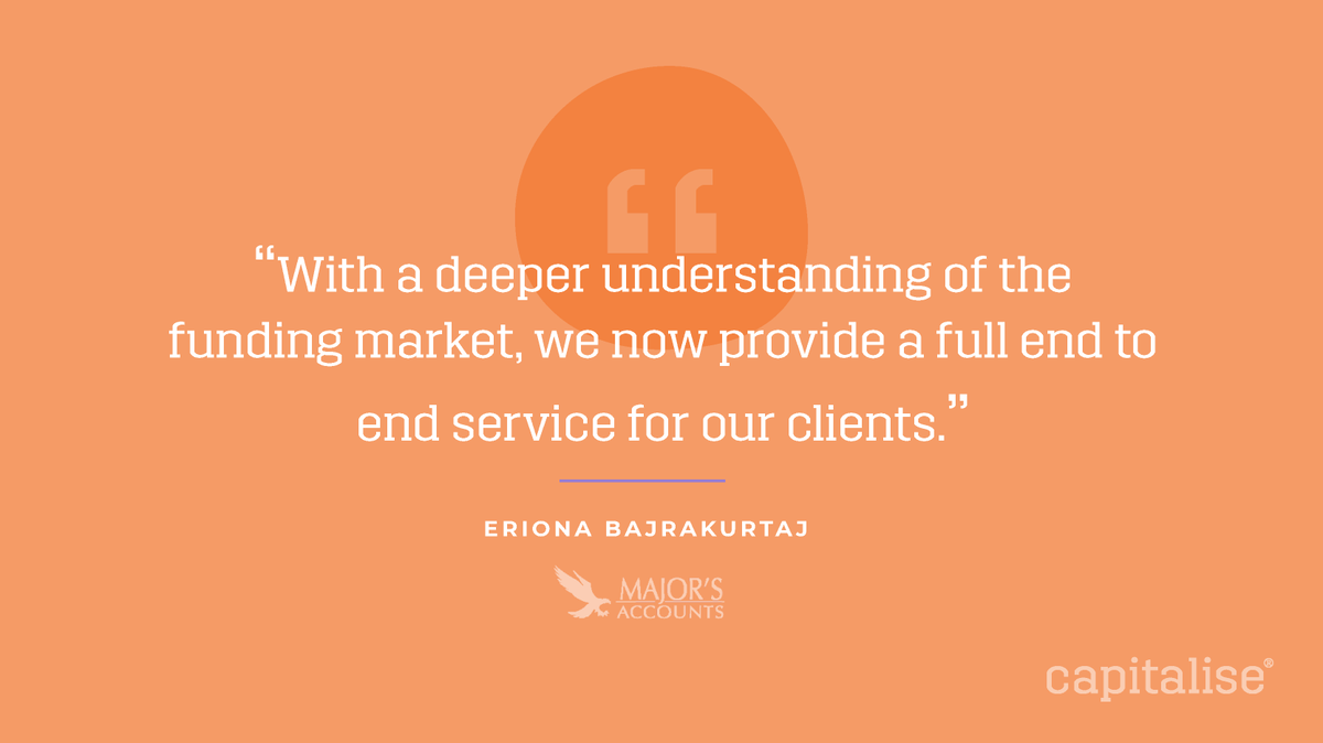Capitalisers's tweet photo. Helping clients source funding deepens your relationships and provides an opportunity to up-sell additional services. It's a win win! @MajorsAccounts Download our culture of funding guide for your firm.
https://t.co/pdSxqwiabA #BankManagerV2 https://t.co/DL1CwlZYMa