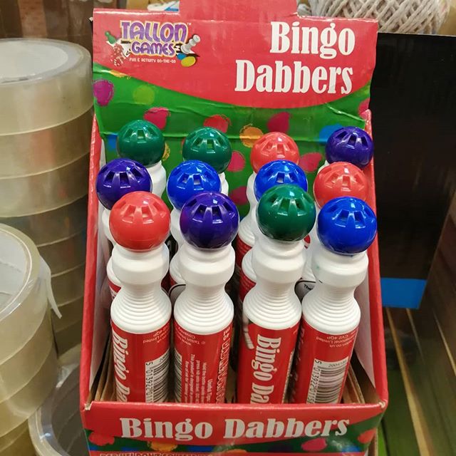 Get yourselves down to theworksstores and pick up a dabber bingo pen ready for your bingo night with!!
.
.
.
❥ #dabberpens #eyesdownandlooking
#comedybingohost #bingocalling
#bingotastic
