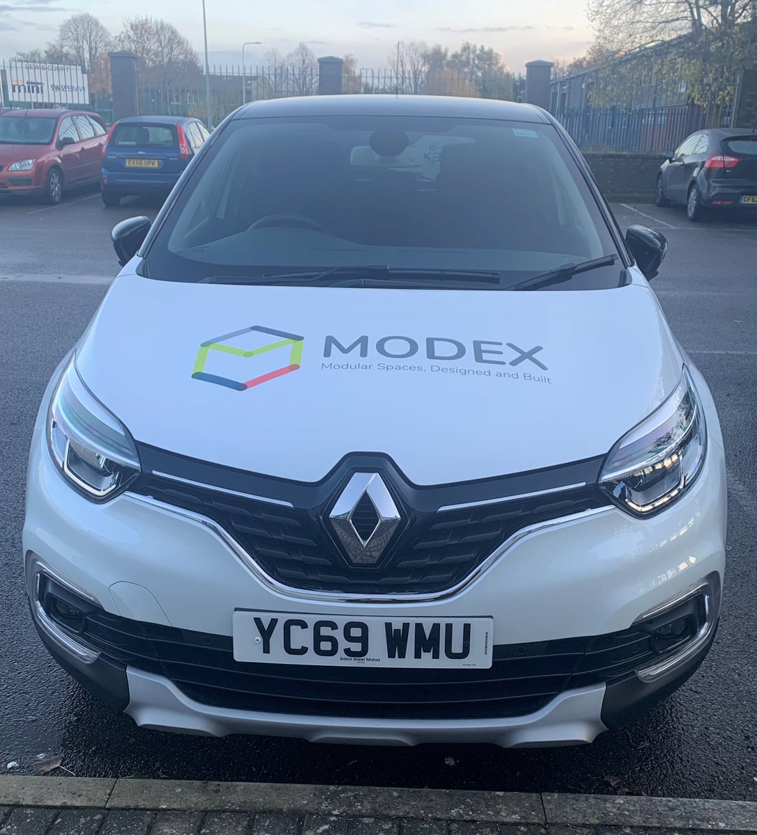 modex_spaces's tweet photo. Thanks again to @sign_services for our signage on our new company car! #signage #modularbuildings #rebrand https://t.co/2bsPdCFKZE