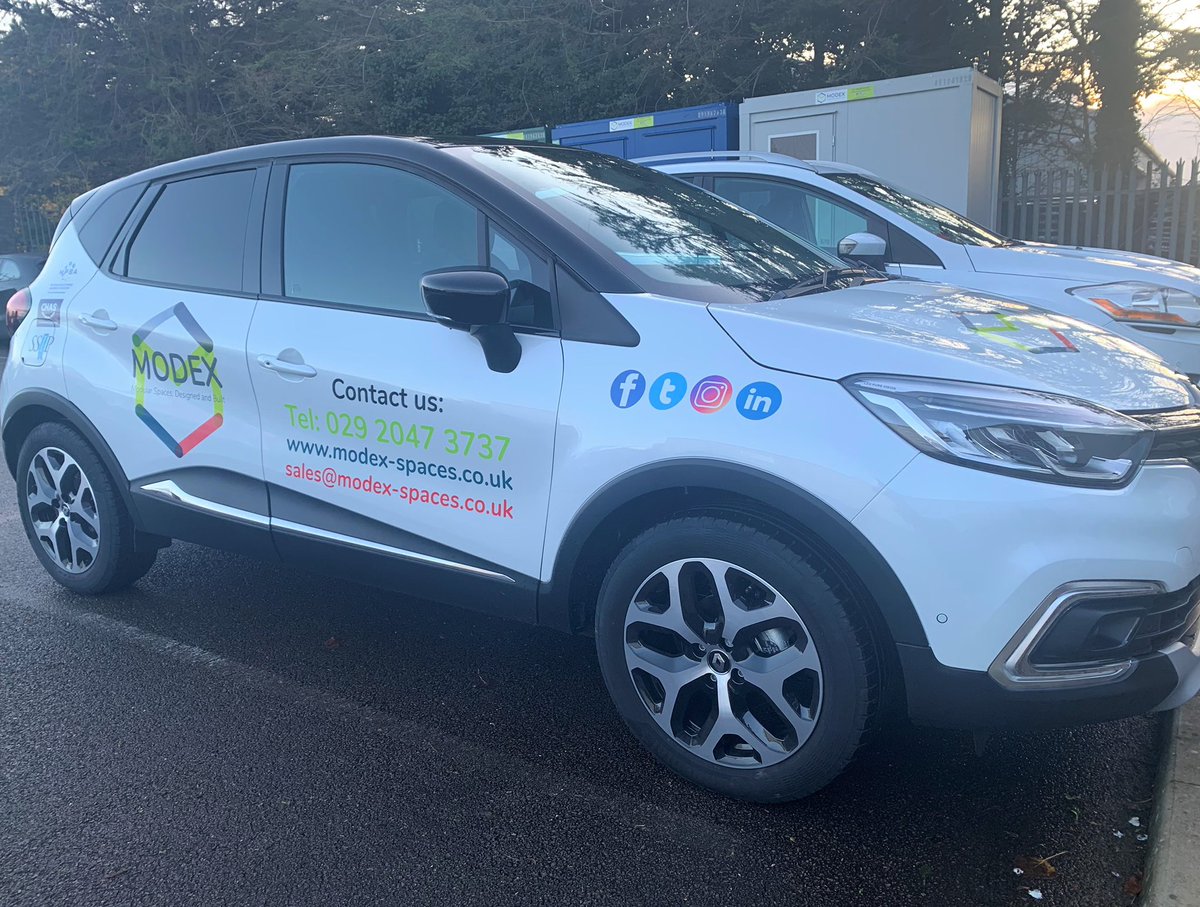 modex_spaces's tweet photo. Thanks again to @sign_services for our signage on our new company car! #signage #modularbuildings #rebrand https://t.co/2bsPdCFKZE