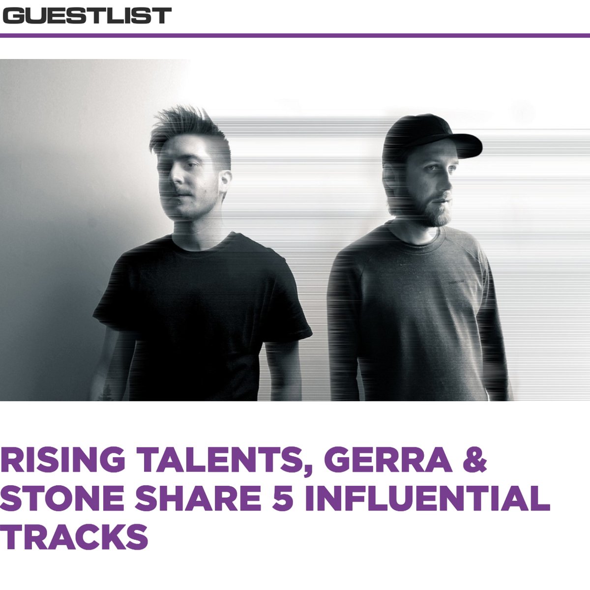 Following on from the release of their 'Disillusion' EP, @gerra_and_stone linked up with the crew at <a href="/guestlistdotnet/">Guestlist</a> to share 5 influential tracks that inspire their sound.

Read here: lnk.to/GerraStoneGues…