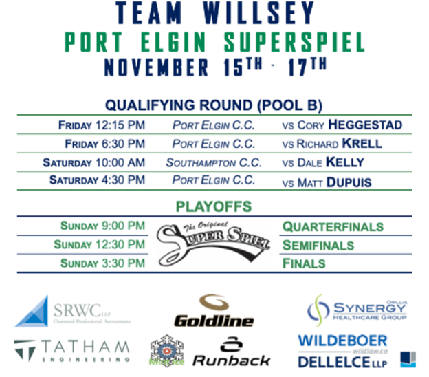 Team Willsey is back in Ontario and we are returning to the Port Elgin Superspiel! Check out our schedule and follow along online here: curlingzone.com/event.php?view…
