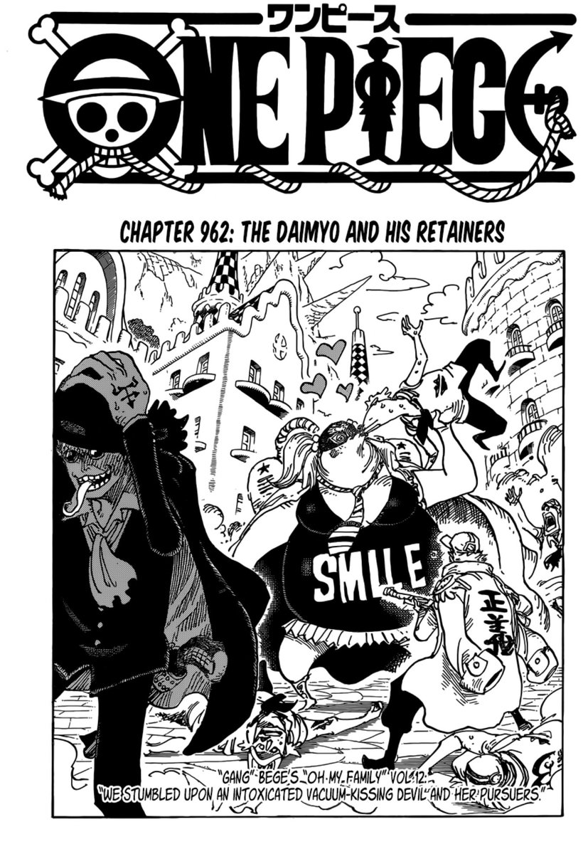 ℍ𝕒𝕪𝕒 민우 On Twitter One Piece Chapter 961 Onepiece961 Https T Co Vat2ozqj7q