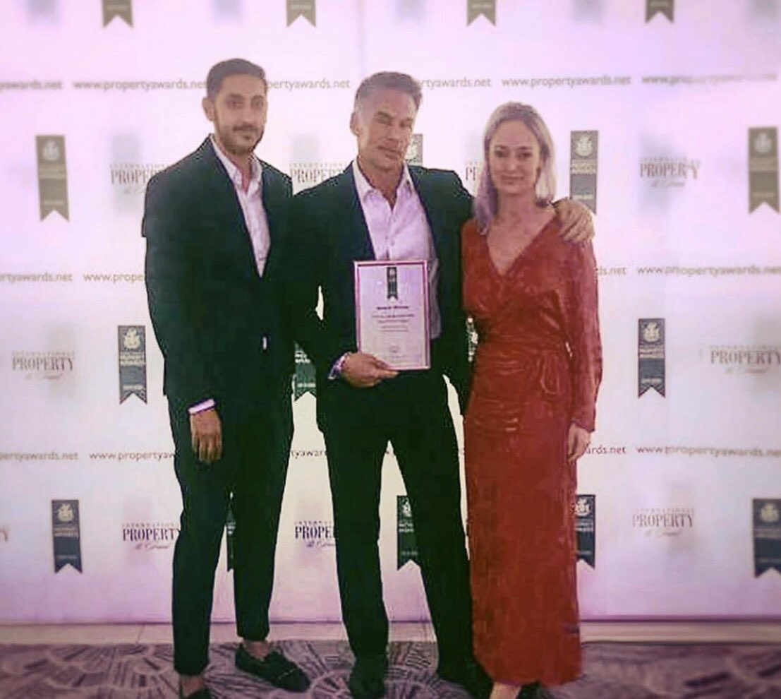 WINNERS at the International Property Awards. Very thankful