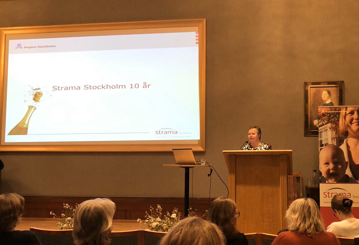 Astrid Lundevall inleder Strama Stockholms jubileum