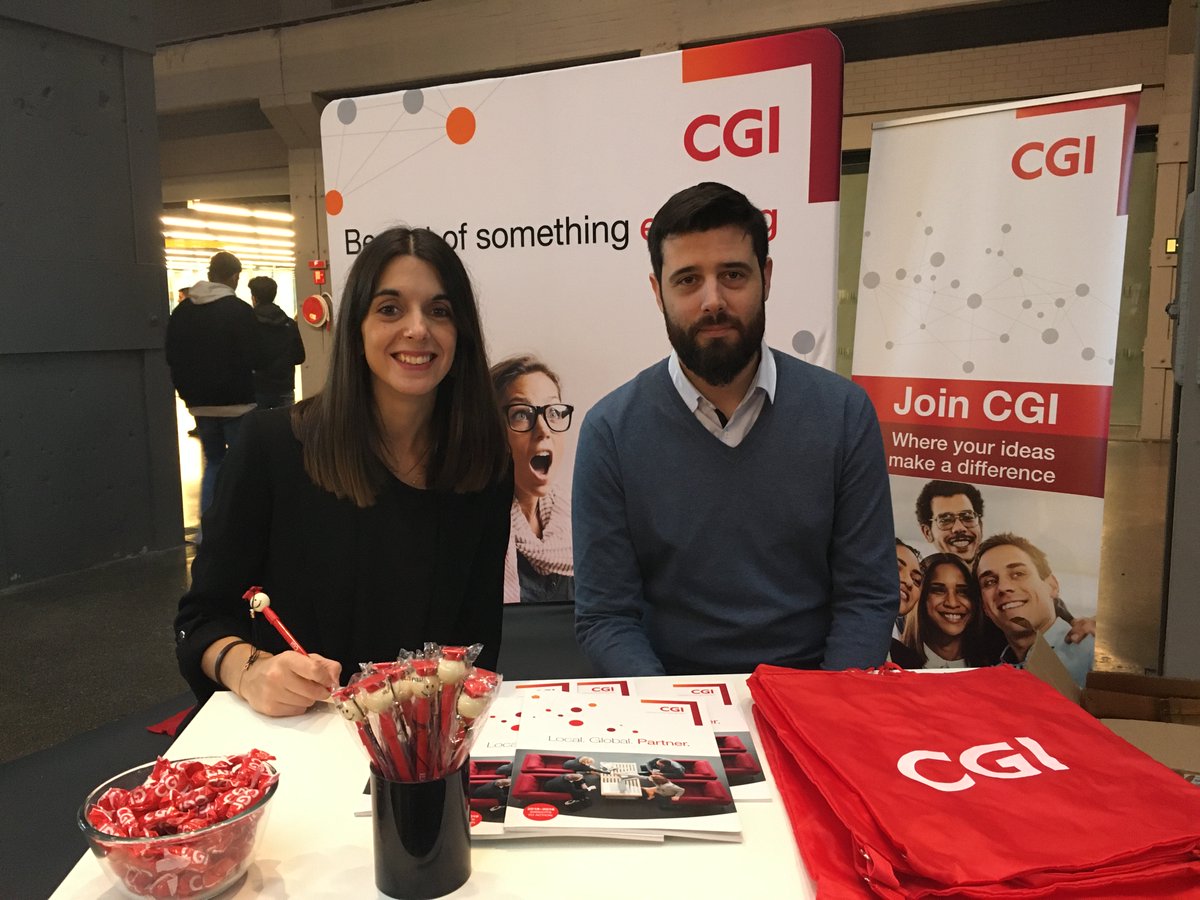 CGI_Spain's tweet photo. Muchas gracias a las personas que se han pasado por nuestro stand y han asistido a nuestra ponencia “Explotación de la información y los datos en la era del BigData” en la @feriaempleoFEED #FEED2019 #ExperienceCGI https://t.co/GOs6dEuN2V