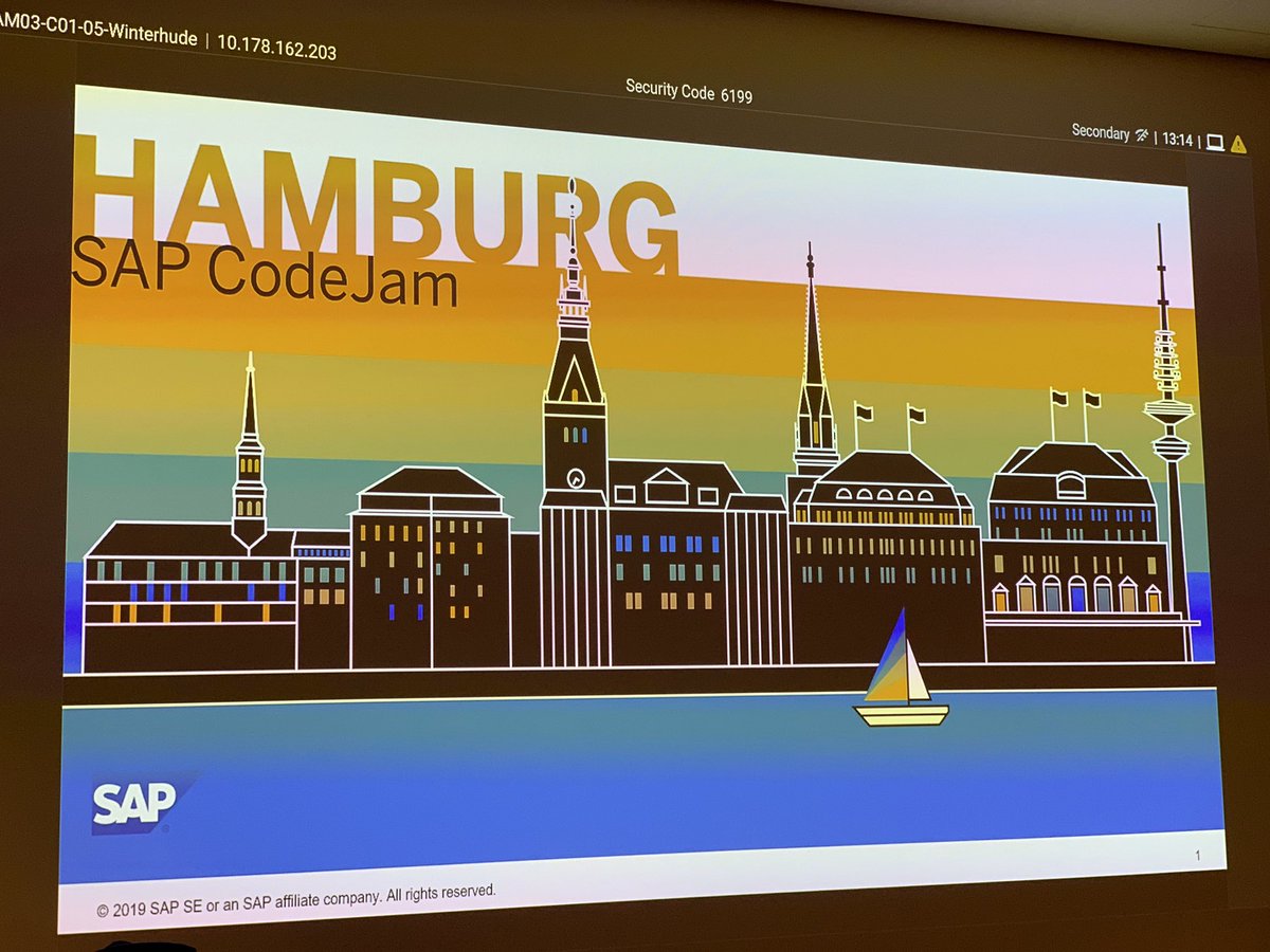 CBasis's tweet image. Hands on Technology and ABAP 7.78 with @ibraeuninger in Hamburg
SAP Cloud Platform ABAP Environment
Room packed with ABAP Love .. and a great and motivation introduction by Ingo. 👍 .. and making us curious: RFC inbound/outbound preview
#SAPCodejam