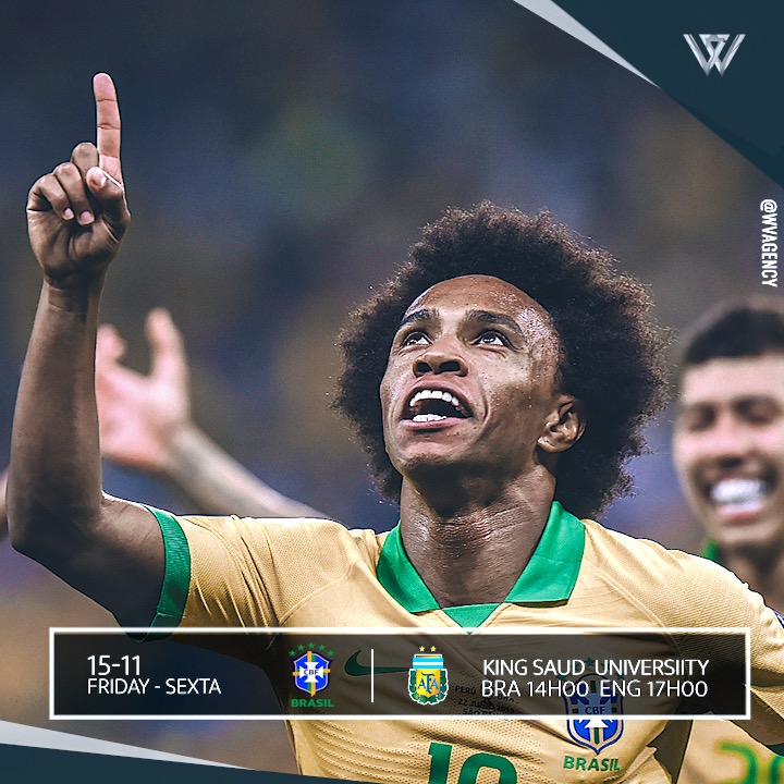 Dia de clássico! Vamos Brasil!!! 🇧🇷⚽️#selecaobrasileira #W19 #vamosbrasil #classico