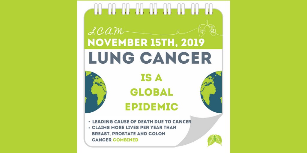 LungCancer_Can's tweet photo. Lung cancer is disease of global geographic magnitude that unfortunately is also a leading cause of death in men and women. Know the risks and raise awareness about the impact of this disease so more lives can be saved. #lungcancer #LCAM #Awareness  #screening #HopeRealized https://t.co/vzF8tqsxnb