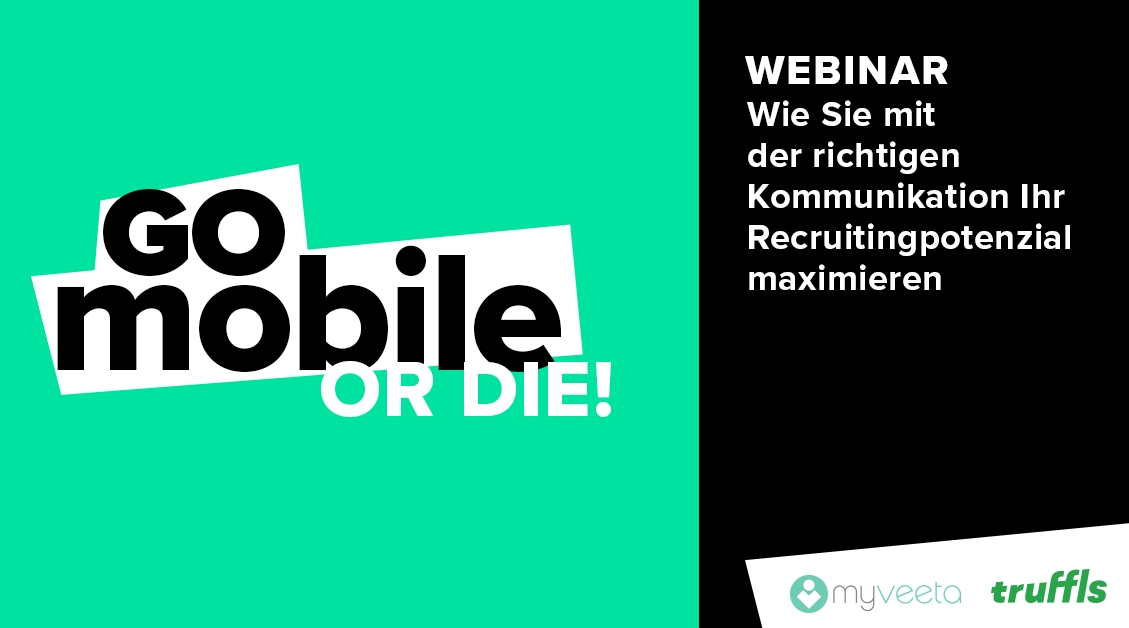 Sie suchen Young Professionals? Erfahren Sie in unserem gemeinsamen Webinar mit <a href="/truffls/">truffls</a> warum mobile Kommunikation im Recruiting den Unterschied macht und Ihnen den entscheidenden Vorteil bringt.

5. Dezember, 10:00 - 11:00 Uhr
Jetzt kostenfrei anmelden:
myvt.ly/go-mobile