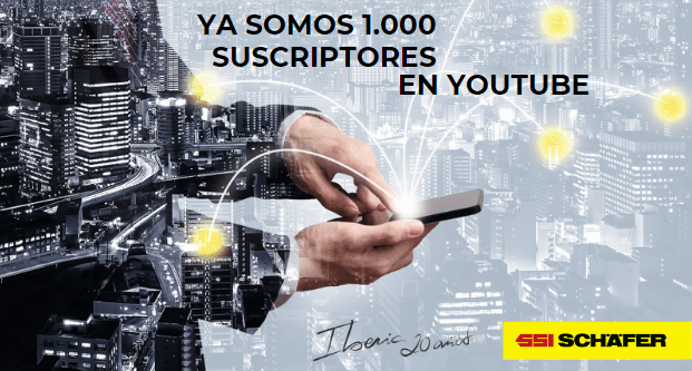 ssi_schaefer_es's tweet photo. ¡Siempre supimos que este día llegaría…y es que hemos llegado a los 1.000 suscriptores en Youtube!
¿Nos ayudas a llegar a los 2.000? 😊 Síguenos en el siguiente link: https://t.co/bLSa1AjDfR
#SSISchaeferDevelopingTogether #LogisticaInnovadora #SSISchaefer https://t.co/k3j8jDTs28